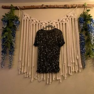 🌌 Starry Mesh Top 🌌